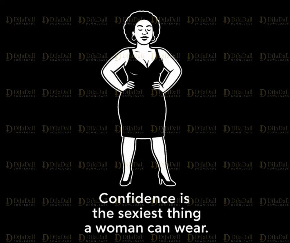 Confidence is sexy Digital Download